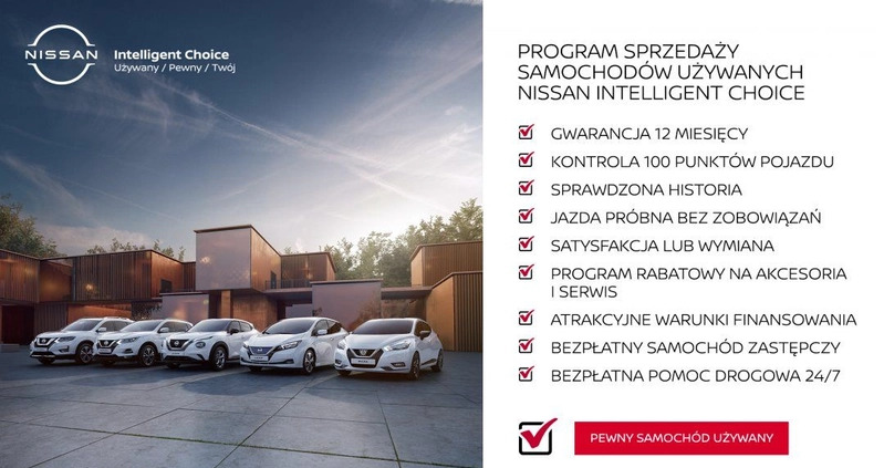 Nissan Leaf cena 74900 przebieg: 36100, rok produkcji 2020 z Biała małe 154